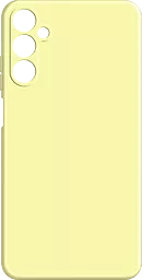 Чехол MAKE Samsung A15 Silicone Yellow