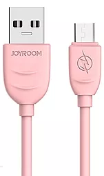 USB Кабель Joyroom YOUNG S116 2.4A micro USB Cable Pink