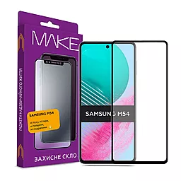 Защитное стекло MAKE для Samsung Galaxy M54 Black