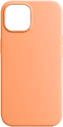 Чехол MAKE Apple iPhone 15 Silicone Orange