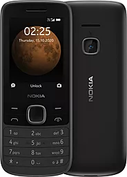 Мобильный телефон Nokia 225 4G DS Black (16QENB01A02)