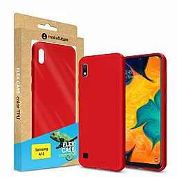 Чехол MAKE Flex Samsung A105 Galaxy A10 Red (MCF-SA105RD)