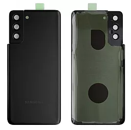 Задняя крышка корпуса Samsung Galaxy S21 Plus 5G G996 со стеклом камеры Original Phantom Black