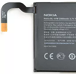 Аккумулятор Nokia Lumia 925 / BL-4YW (2000 mAh) 12 мес. гарантии - миниатюра 4