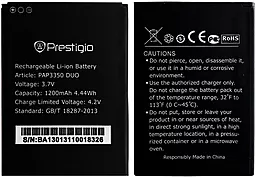 Аккумулятор Prestigio MultiPhone 3350 Duo / PAP3350 DUO (1200 mAh) 12 мес. гарантии - миниатюра 4