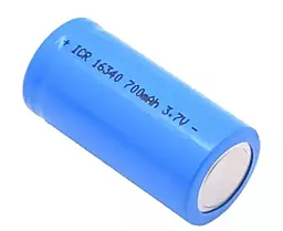 Аккумулятор ViPow 16340 700mAh 3.7V Li-ion FlatTop Blue (ICR16340-700mAhFT) - миниатюра 3