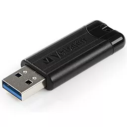 Флешка Verbatim 256GB PinStripe USB 3.0 (49320) Black - миниатюра 3