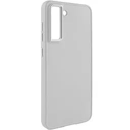 Чехол Epik TPU Bonbon Metal Style для Samsung Galaxy S23 Plus White