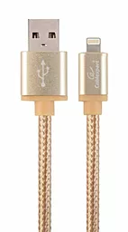 Кабель USB Cablexpert 1.8m Lightning Cable Gold (CCB-mUSB2B-AMLM-6-G)