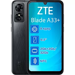 Мобільний телефон ZTE Blade A33+ 2/32GB Grey