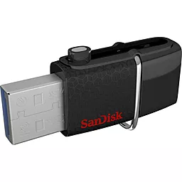 Флешка SanDisk 32GB Ultra Dual Drive OTG Black USB 3.0 (SDDD2-032G-GAM46) - миниатюра 3