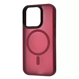 Чехол Wave Matte Insane Case with MagSafe для Apple iPhone 15 Dark Red