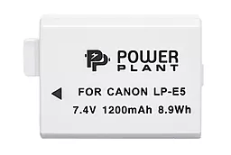 Аккумулятор для фотоаппарата Canon LP-E5 (1200 mAh) DV00DV1225 PowerPlant