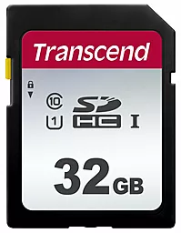 Карта памяти Transcend SDHC 32GB 300S Class 10 UHS-I U1 (TS32GSDC300S)