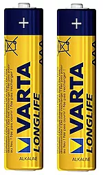 Батарейка Varta AAA (LR03) Longlife 2шт - миниатюра 2