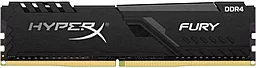Оперативная память HyperX 8GB DDR4 2666MHz Fury Black (HX426C16FB3/8)