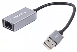Сетевая карта Maxxter USB to RJ45 Ethernet 100 Mbps Grey (NEA-U2-01) - миниатюра 2