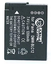 Аккумулятор для фотоаппарата Panasonic DMW-BLC12 (1200 mAh) BDP2567 ExtraDigital
