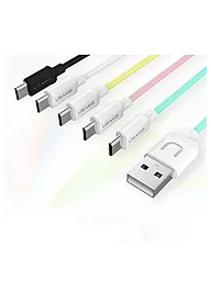 Кабель USB Usams U-Turn USB Type-C Cable White (US-SJ099) - миниатюра 2