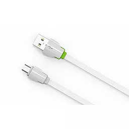 Кабель USB LDNio micro USB Cable White (LS04) - миниатюра 2