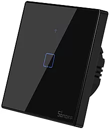 Умный сенсорный Wi-Fi переключатель Sonoff T3EU1C-TX Black