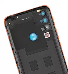 Задняя крышка корпуса Motorola Moto E7 Power / Moto E7i Power, со стеклом камеры Coral Red - миниатюра 4