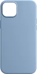 Чехол MAKE Apple iPhone 15 Plus Silicone Blue