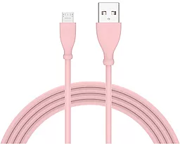 Кабель USB T-PHOX T-M817 Kitty micro USB Cable Pink - миниатюра 2
