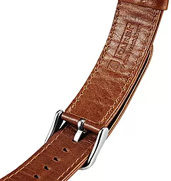 Сменный ремешок для умных часов Apple Watch iCarer Classic Genuine Leather Series Watchband - 42mm Brown - миниатюра 9