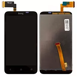 Дисплей HTC Desire VC (T328D) с тачскрином, Black