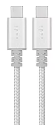 Кабель USB Moshi Integra™ USB-C to USB-C Cable 1m Jet Silver (99MO084244) - миниатюра 2