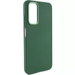 Чехол Epik TPU Bonbon Metal Style для Samsung Galaxy A34 5G Pine green