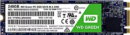 Накопичувач SSD Western Digital Green 240 GB M.2 2280 SATA 3 (WDS240G2G0B)
