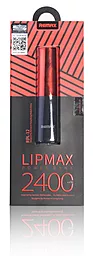 Повербанк Remax Lipmax (RPL-12) 2400 mAh Red - миниатюра 4