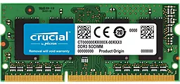 Оперативная память для ноутбука Crucial 4GB SO-DIMM DDR3L 1866MHz Memory for Mac (CT4G3S186DJM)