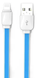USB Кабель LDNio Lightning flat Blue (XS-07)