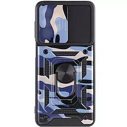 Чехол Epik Camshield Serge Ring Camo для Samsung Galaxy M23 5G / M13 4G Army Purple - миниатюра 2