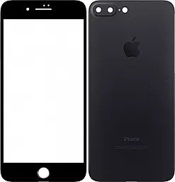 Захисне скло TOTO Front and Back Tempered Glass Apple iPhone 7 Plus, iPhone 8 Plus Black (F_46591)