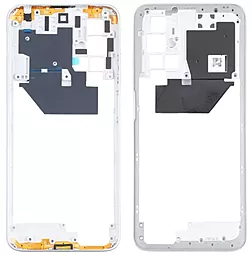 Рамка корпуса Xiaomi Redmi 10 Prime / Redmi 10 Prime 2022 Original Pebble White