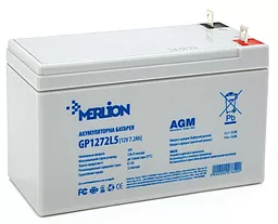 Акумуляторна батарея Merlion 12V 7.2Ah AGM (GP1272L5) White