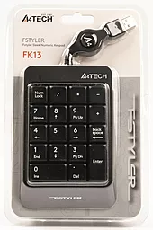Клавиатура A4Tech FK13 Gray - миниатюра 4