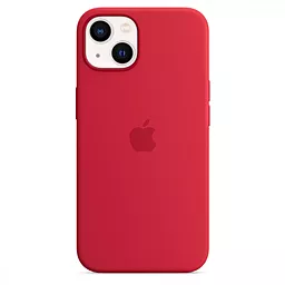 Чехол Silicone Case Full для Apple iPhone 15 Pro Max Red