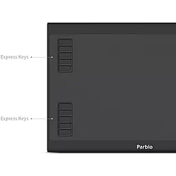 Графічний планшет Parblo A610 Plus V2 Black - мініатюра 3