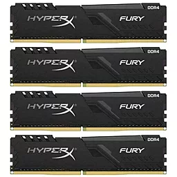 Оперативна пам'ять Kingston HyperX Fury DDR4 4x16GB 3600 MHz (HX436C18FB4K4/64)
