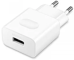 Сетевое зарядное устройство с быстрой зарядкой Huawei QuickCharger AP32+micro USB cable White - миниатюра 2