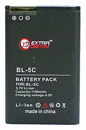 Усиленный аккумулятор Nokia BL-5C / BMN6274 (1100 mAh) ExtraDigital