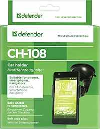 Автотримач Defender Car holder 108 Black (29108) - мініатюра 9