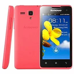 Мобільний телефон Lenovo A396 Pink - мініатюра 3