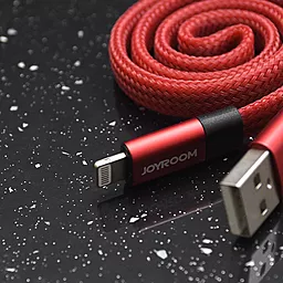Кабель USB Joyroom S-M340 Magic Lightning 0.5M Red - миниатюра 3