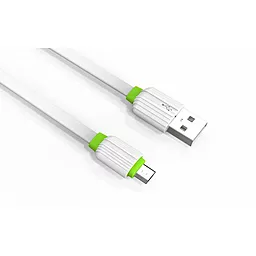USB Кабель LDNio micro USB Cable White (LS05) - мініатюра 3